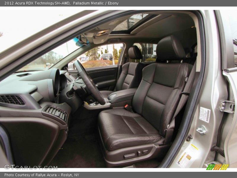 Palladium Metallic / Ebony 2012 Acura RDX Technology SH-AWD