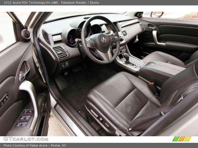 Palladium Metallic / Ebony 2012 Acura RDX Technology SH-AWD