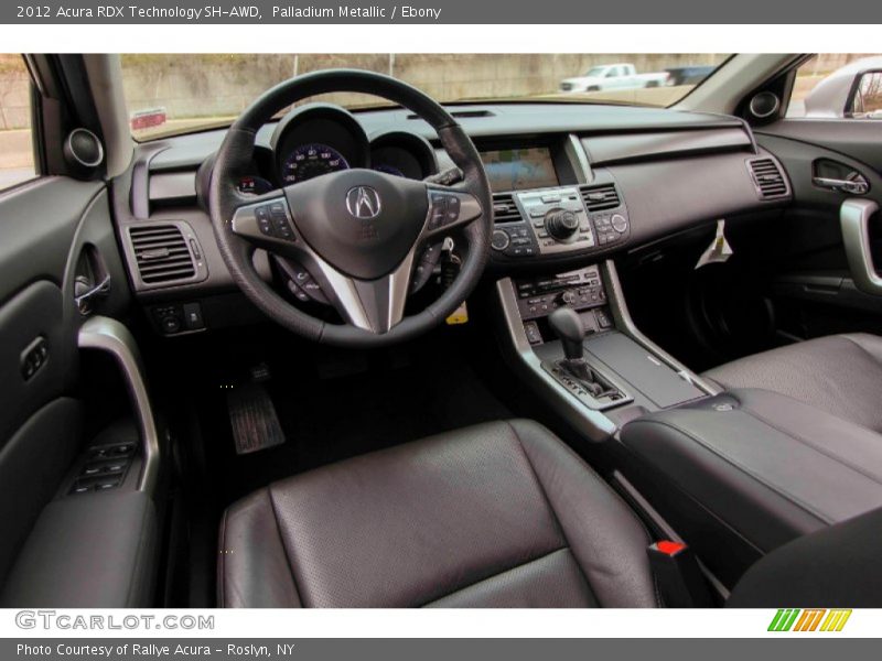 Palladium Metallic / Ebony 2012 Acura RDX Technology SH-AWD