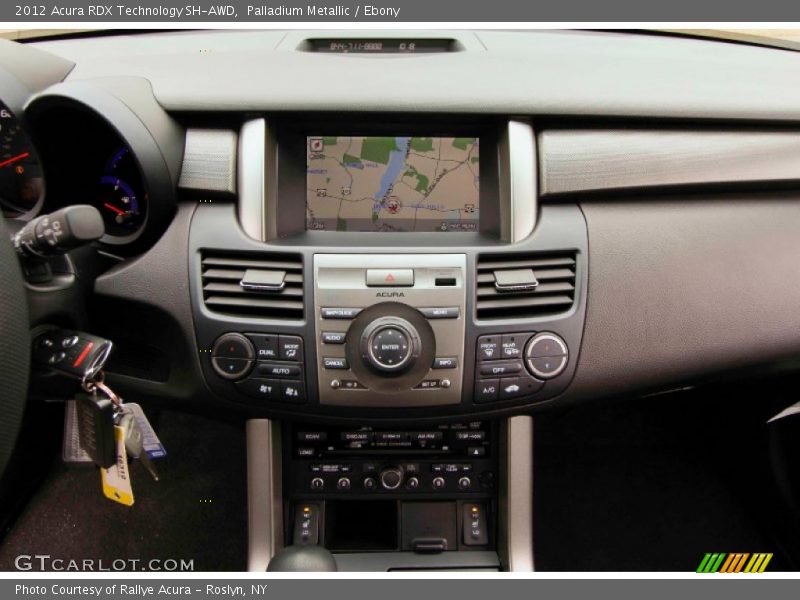 Palladium Metallic / Ebony 2012 Acura RDX Technology SH-AWD