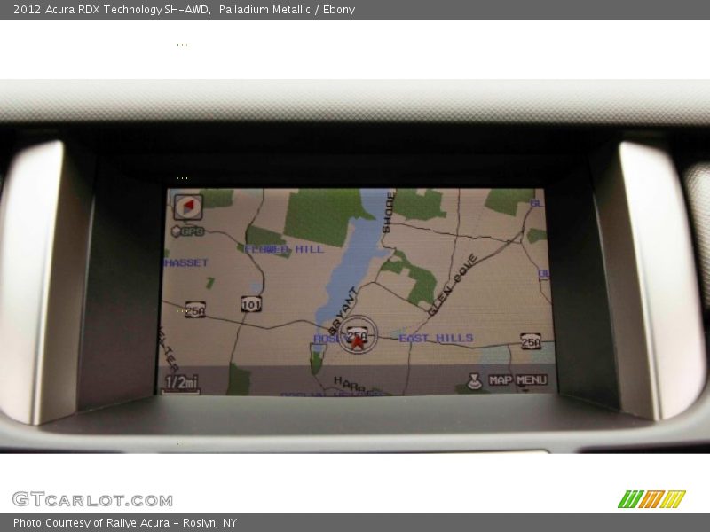 Palladium Metallic / Ebony 2012 Acura RDX Technology SH-AWD