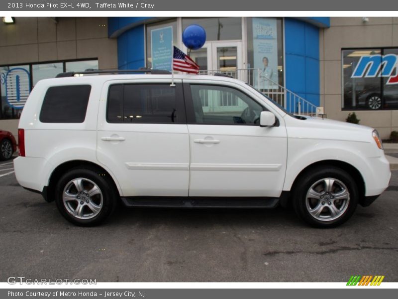 Taffeta White / Gray 2013 Honda Pilot EX-L 4WD