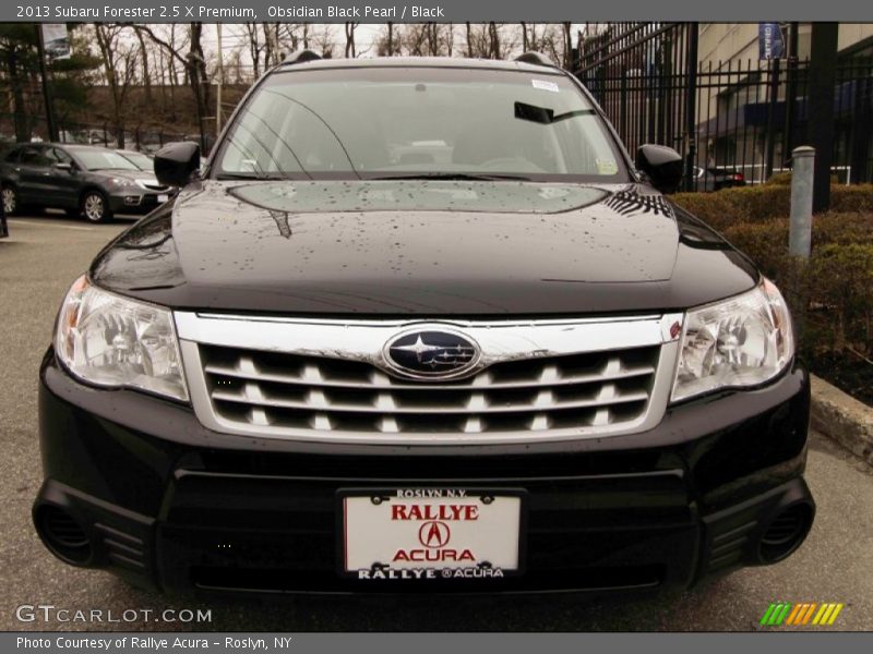 Obsidian Black Pearl / Black 2013 Subaru Forester 2.5 X Premium