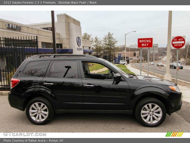 Obsidian Black Pearl / Black 2013 Subaru Forester 2.5 X Premium
