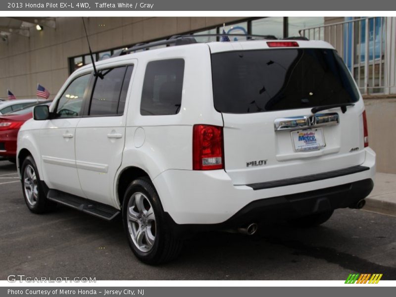 Taffeta White / Gray 2013 Honda Pilot EX-L 4WD