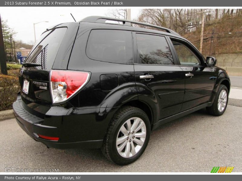 Obsidian Black Pearl / Black 2013 Subaru Forester 2.5 X Premium