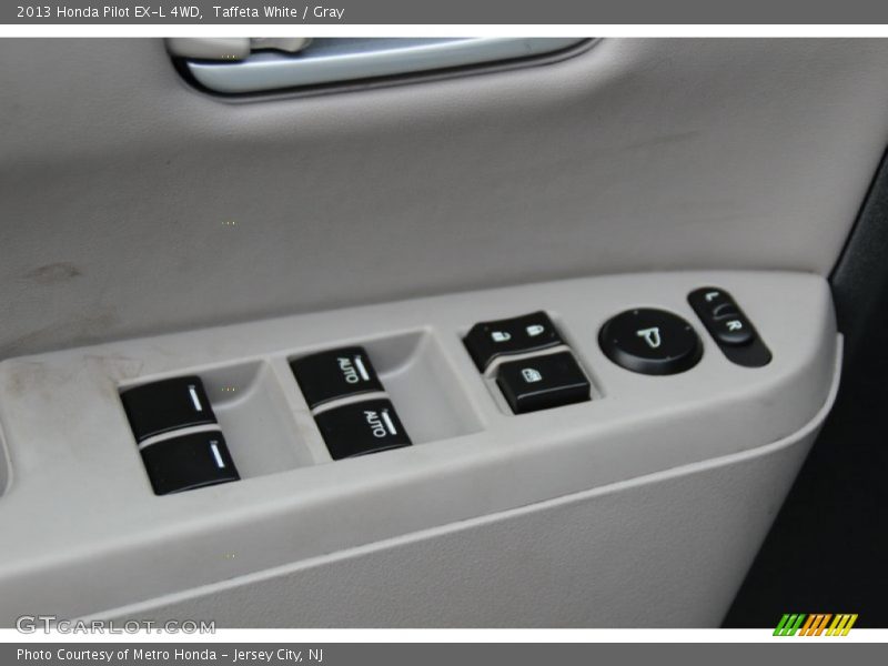 Taffeta White / Gray 2013 Honda Pilot EX-L 4WD