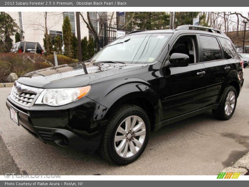 Obsidian Black Pearl / Black 2013 Subaru Forester 2.5 X Premium