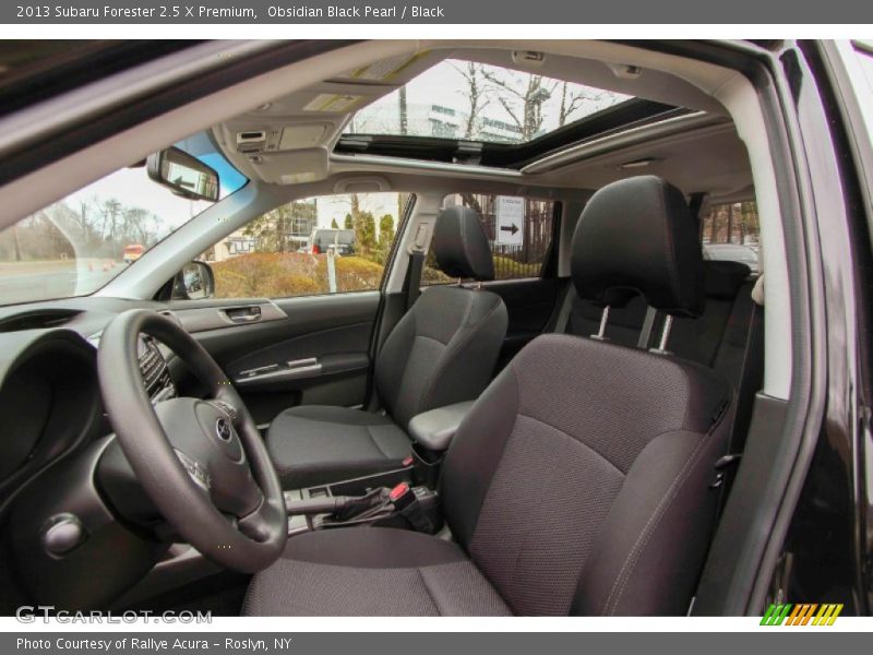 Obsidian Black Pearl / Black 2013 Subaru Forester 2.5 X Premium