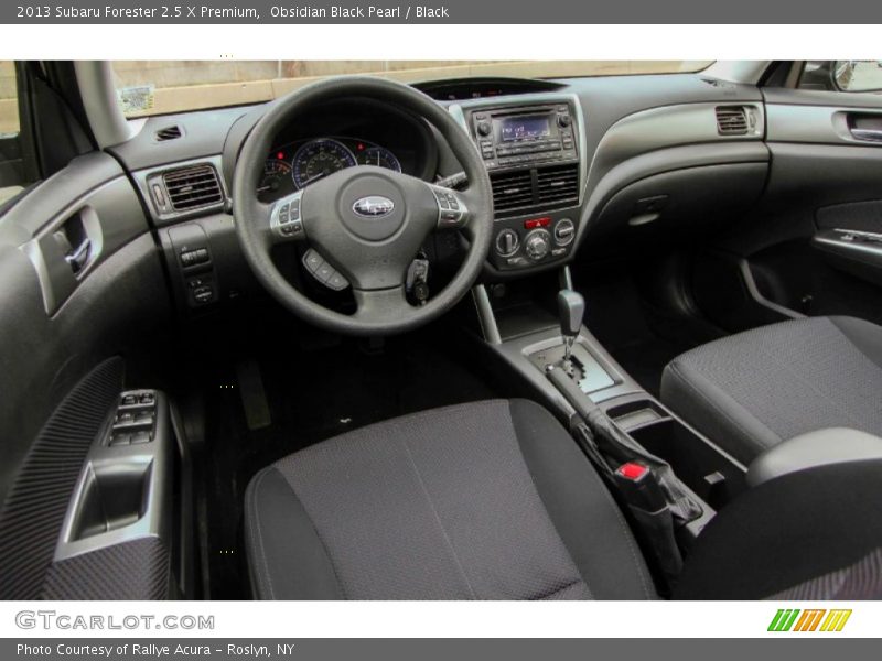 Obsidian Black Pearl / Black 2013 Subaru Forester 2.5 X Premium