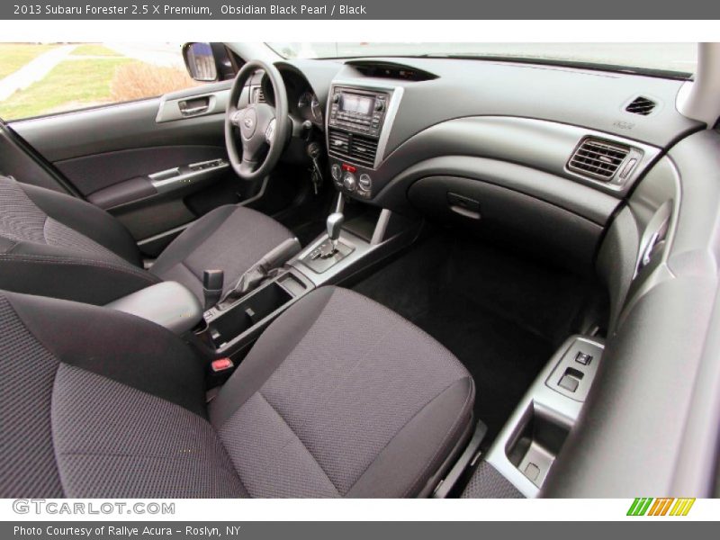 Obsidian Black Pearl / Black 2013 Subaru Forester 2.5 X Premium