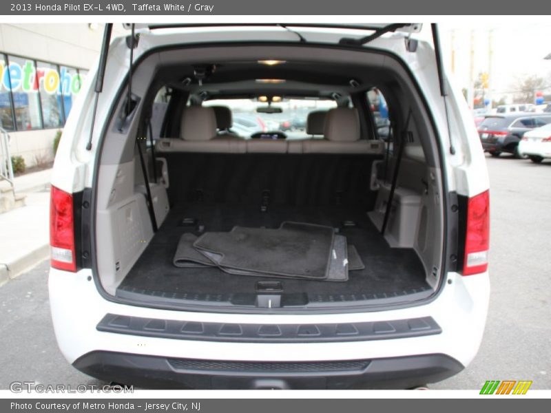 Taffeta White / Gray 2013 Honda Pilot EX-L 4WD
