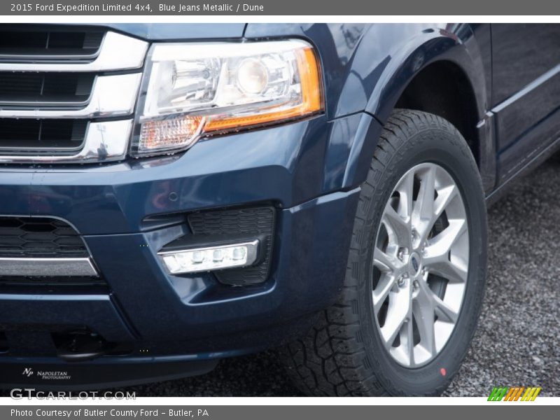 Blue Jeans Metallic / Dune 2015 Ford Expedition Limited 4x4
