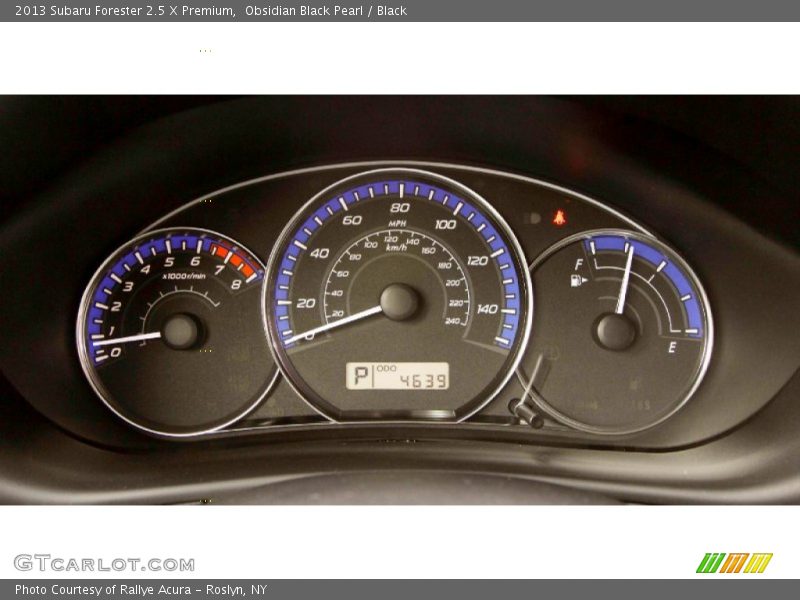 Obsidian Black Pearl / Black 2013 Subaru Forester 2.5 X Premium