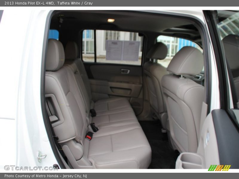 Taffeta White / Gray 2013 Honda Pilot EX-L 4WD