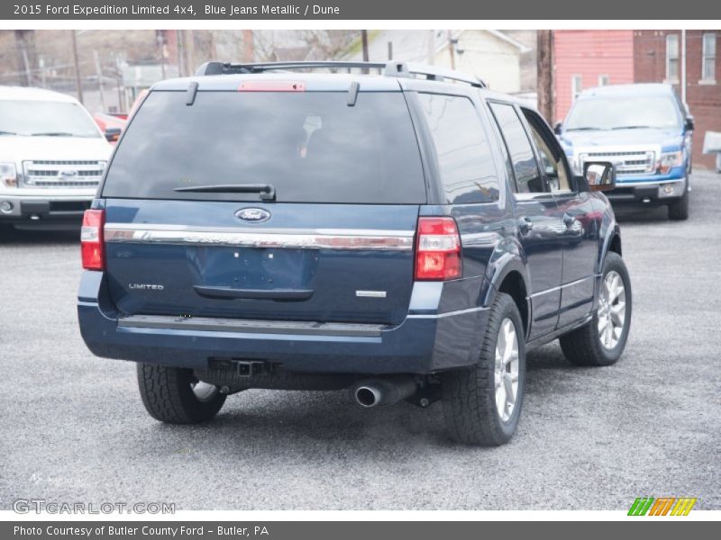 Blue Jeans Metallic / Dune 2015 Ford Expedition Limited 4x4