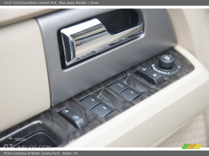 Blue Jeans Metallic / Dune 2015 Ford Expedition Limited 4x4