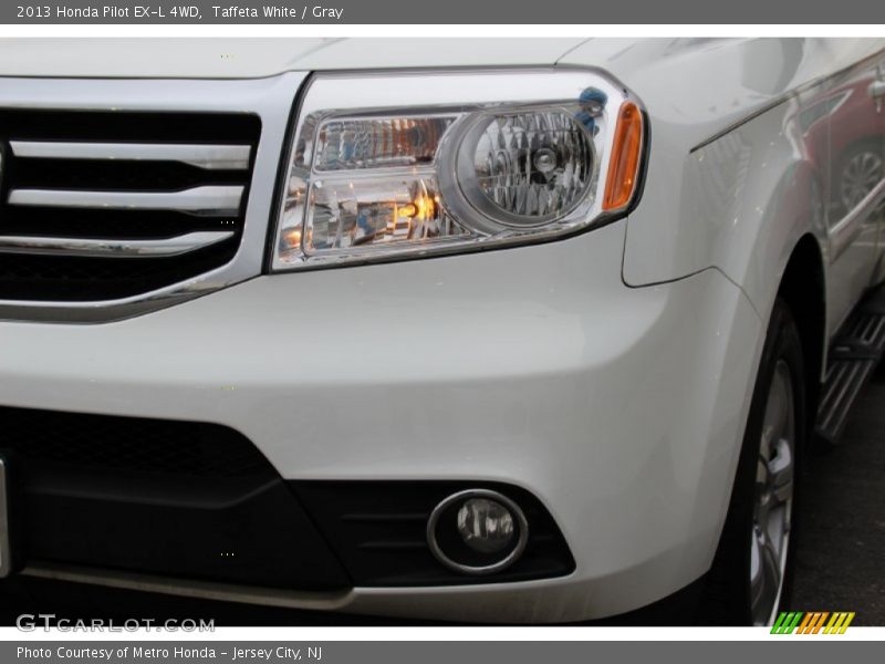 Taffeta White / Gray 2013 Honda Pilot EX-L 4WD