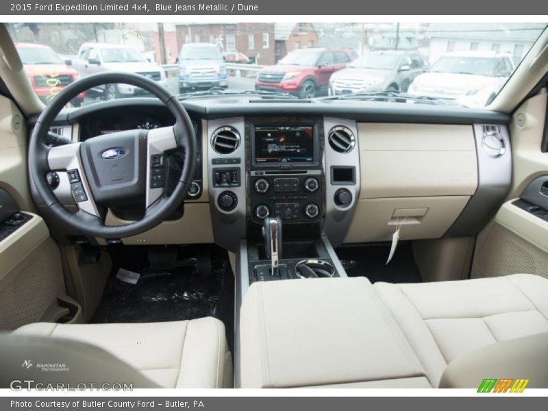 Dashboard of 2015 Expedition Limited 4x4