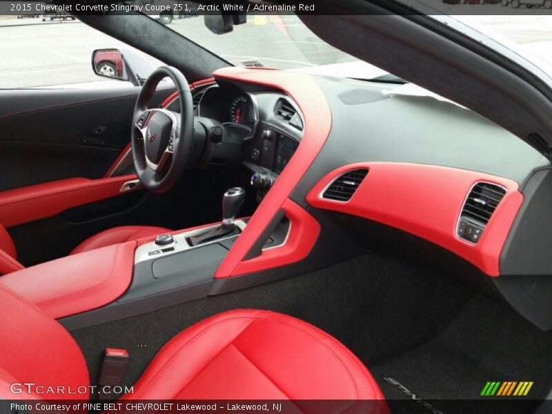 Dashboard of 2015 Corvette Stingray Coupe Z51