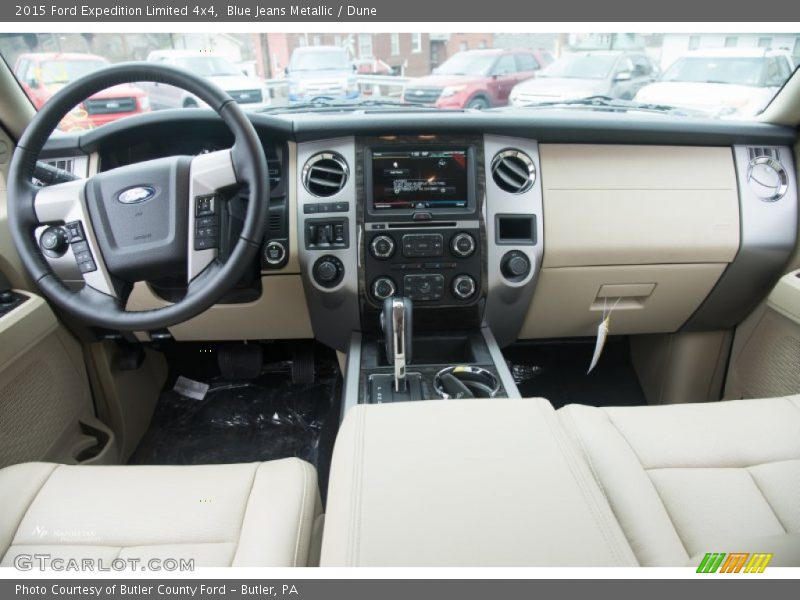 Dashboard of 2015 Expedition Limited 4x4