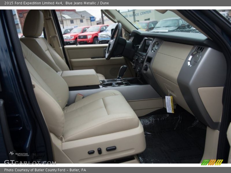 Blue Jeans Metallic / Dune 2015 Ford Expedition Limited 4x4