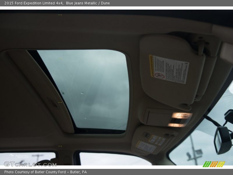 Blue Jeans Metallic / Dune 2015 Ford Expedition Limited 4x4