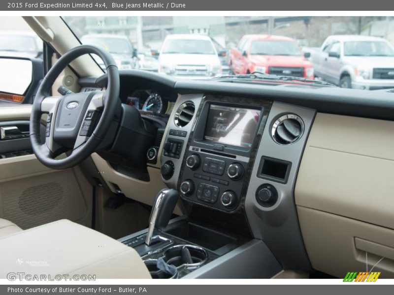 Blue Jeans Metallic / Dune 2015 Ford Expedition Limited 4x4