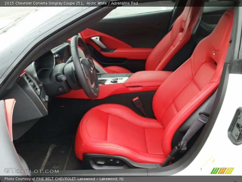 Front Seat of 2015 Corvette Stingray Coupe Z51