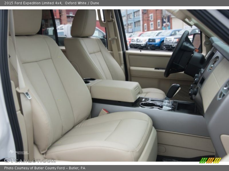 Oxford White / Dune 2015 Ford Expedition Limited 4x4