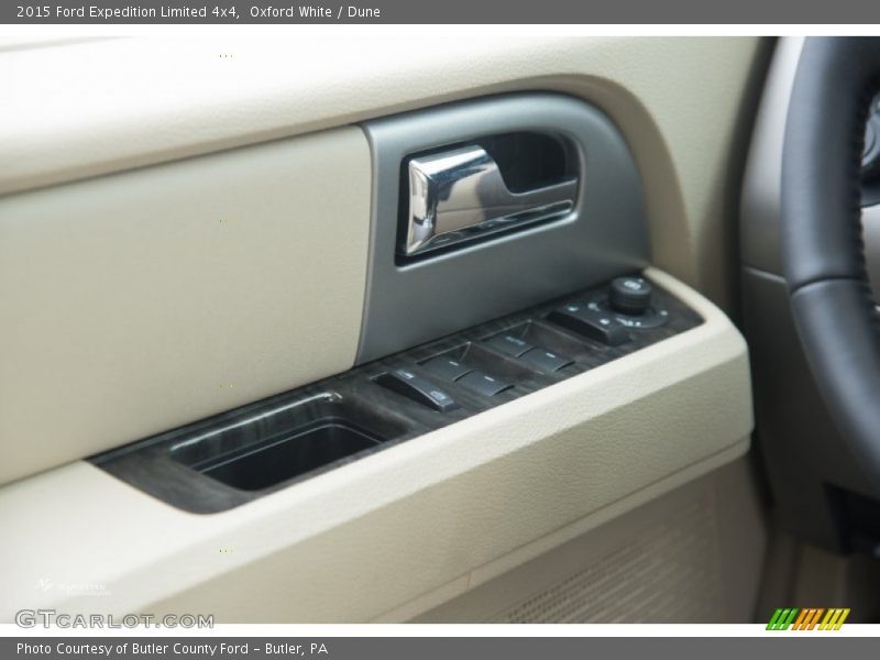 Oxford White / Dune 2015 Ford Expedition Limited 4x4