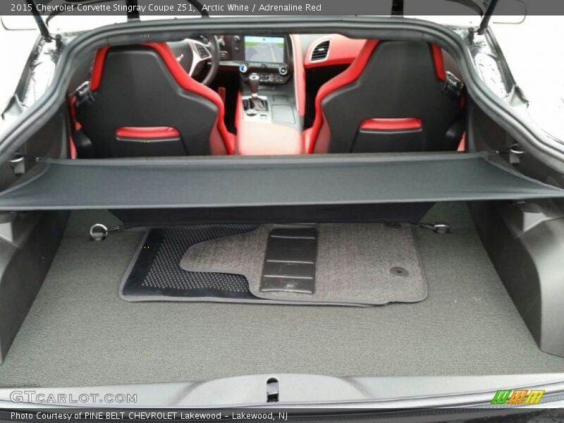  2015 Corvette Stingray Coupe Z51 Trunk