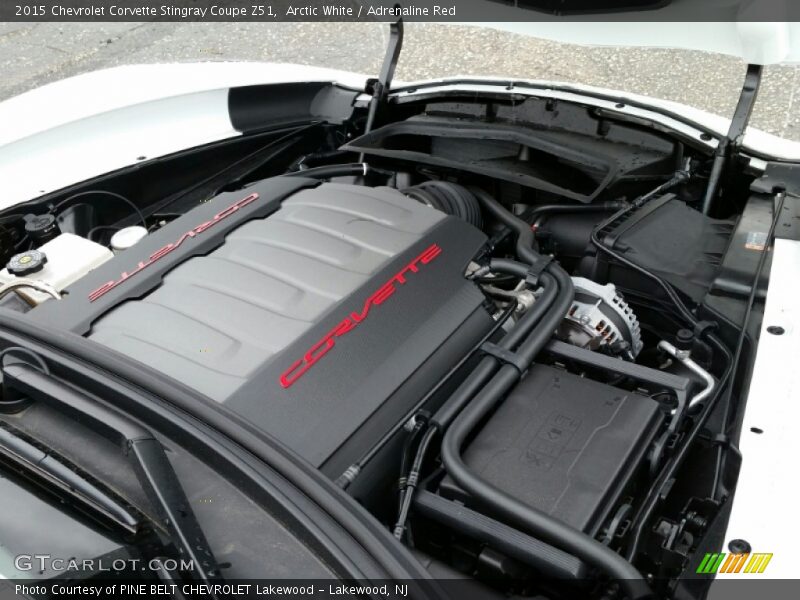  2015 Corvette Stingray Coupe Z51 Engine - 6.2 Liter DI OHV 16-Valve VVT V8
