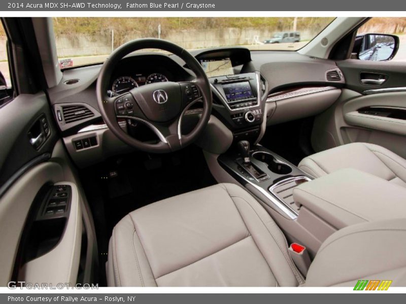 Graystone Interior - 2014 MDX SH-AWD Technology 