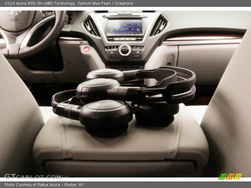 Fathom Blue Pearl / Graystone 2014 Acura MDX SH-AWD Technology