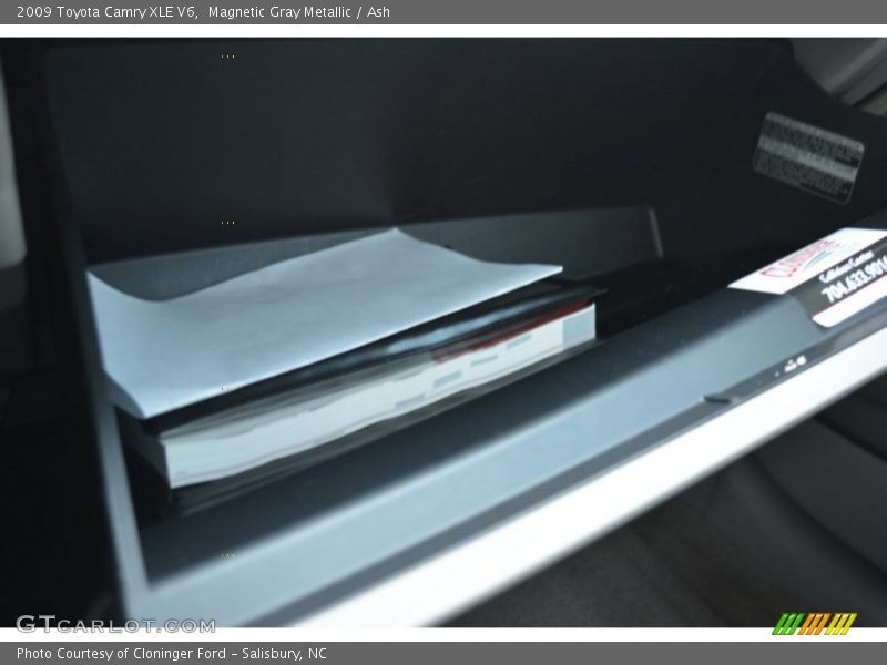 Magnetic Gray Metallic / Ash 2009 Toyota Camry XLE V6