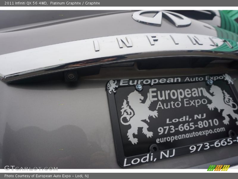 Platinum Graphite / Graphite 2011 Infiniti QX 56 4WD