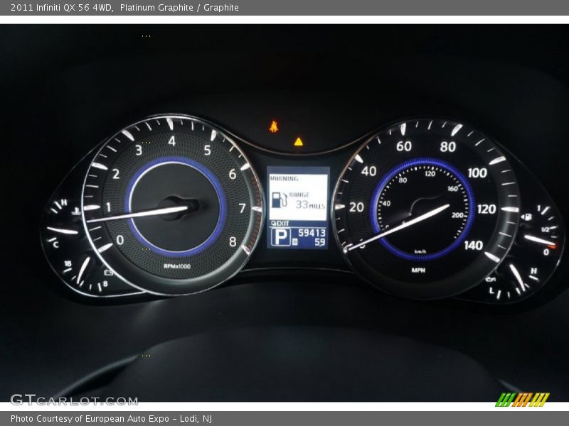 Platinum Graphite / Graphite 2011 Infiniti QX 56 4WD