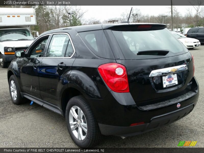 Black / Jet Black 2015 Chevrolet Equinox LS
