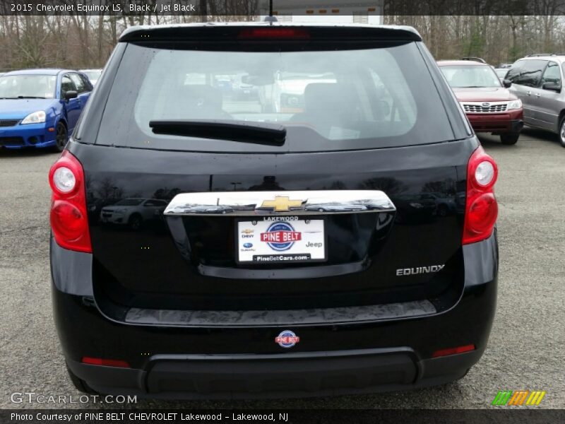 Black / Jet Black 2015 Chevrolet Equinox LS