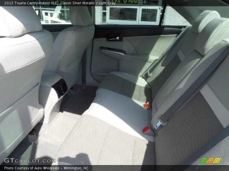 Classic Silver Metallic / Light Gray 2013 Toyota Camry Hybrid XLE