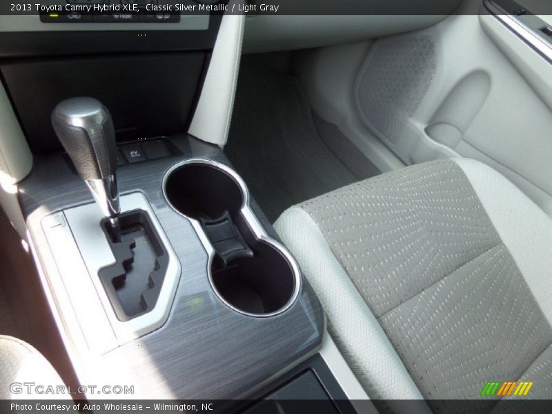 Classic Silver Metallic / Light Gray 2013 Toyota Camry Hybrid XLE