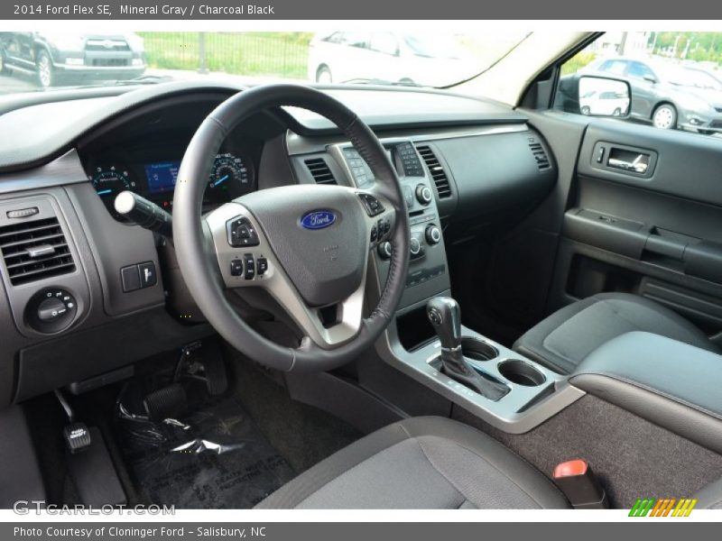  2014 Flex SE Charcoal Black Interior