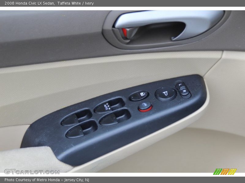 Taffeta White / Ivory 2008 Honda Civic LX Sedan
