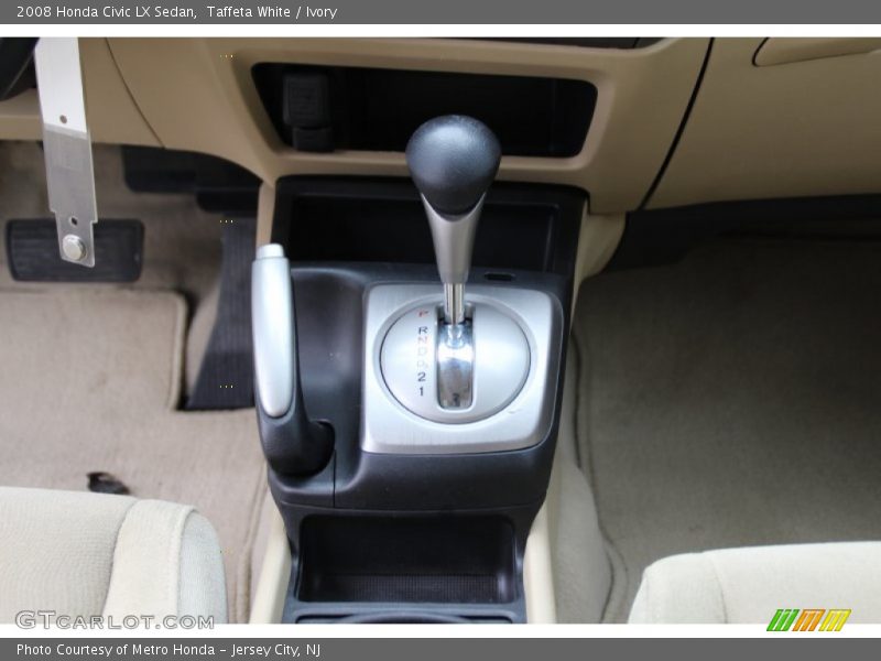 Taffeta White / Ivory 2008 Honda Civic LX Sedan