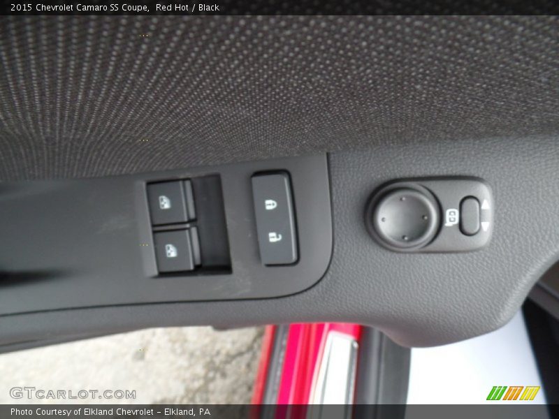 Red Hot / Black 2015 Chevrolet Camaro SS Coupe