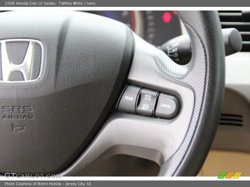 Taffeta White / Ivory 2008 Honda Civic LX Sedan