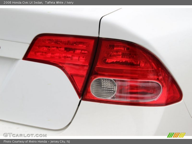 Taffeta White / Ivory 2008 Honda Civic LX Sedan