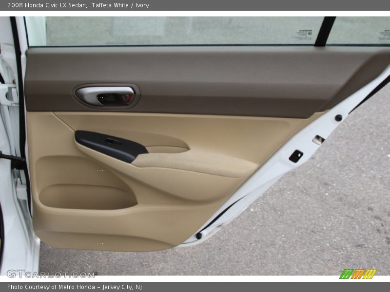 Taffeta White / Ivory 2008 Honda Civic LX Sedan