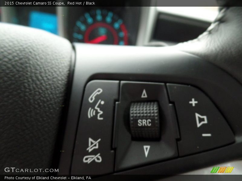Red Hot / Black 2015 Chevrolet Camaro SS Coupe